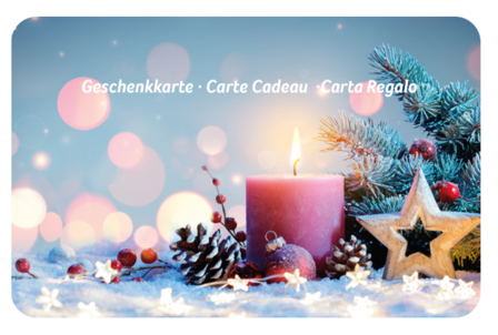 Design Weihnachtskerze